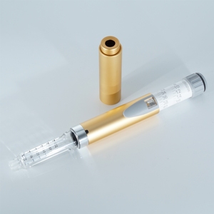 Advanced OEM Metal V2 60U Insulin Pen 3ml Cartridge Reusable Device for Broad Drug Compatibility Lower Dosing <b>Glass</b> <b>Packaging</b> - Product Image 1