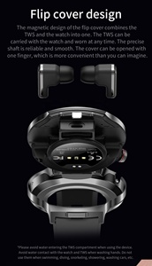 T100 TWS Earphone 2 in 1 <b>Smart</b> Watch 1.85-inch HD IPS HD Touch Screen Waterproof Calling 330mAh <b>Smart</b> <b>Bracelet</b> Reloj SmartWatch - Product Image 2
