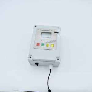 HZX200 Online nem ölçer 5-90% aralığı otomatik sıcaklık telafisi LCD ekran 0.5% tahıl talaş çeltik için doğruluk - Product Image 5