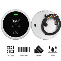 Lector de Tarjetas Secukey 125Khz 13.56MHz IC ID NFC para Control de Acceso, Interfaz Wiegand, Escáner de Códigos QR y de Barras RFID