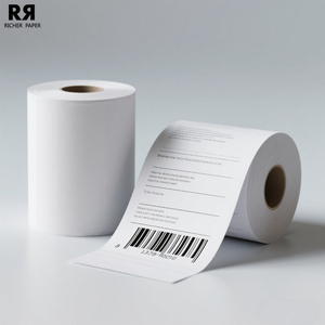 Reçu d'impression mince Bon autocopiant <span class=keywords><strong>Quittance</strong></span> Facture Pos Caisse Enregistreuse Rouleaux <span class=keywords><strong>de</strong></span> papier thermique - Product Image 1