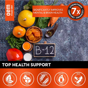 Suplemento de Vitamina <span class=keywords><strong>B</strong></span> en Gotas Líquidas con <span class=keywords><strong>Biotina</strong></span>, Folato y Colina, Marca Privada OEM, Apoyo al Metabolismo - Product Image 5