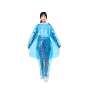 Combinaison imperméable jetable en PE haute performance, poncho <span class=keywords><strong>transparent</strong></span> en plastique, coupe-vent et imperméable, tailles <span class=keywords><strong>XXL</strong></span> XL XXXL 4XL, pour femmes, en EVA - Product Image 2