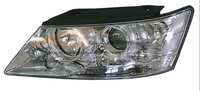 Phare avant 92101-3K520 92102-3K520 avec lentille transparente et boîtier blanc pour Hyundai SONATA 2008 2009 2010