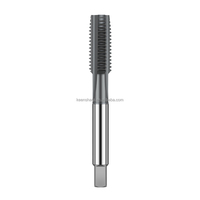 Tarauds machine HSS outils de filetage de taraud en acier au tungstène ensemble de tarauds à vis en spirale pour filetage en acier inoxydable