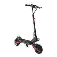 Trottinette électrique tout-terrain 10 pouces pour adultes, moteur unique 800W, 10 pouces, 48V 18.2Ah, pliable, longue autonomie 60km, vente en gros