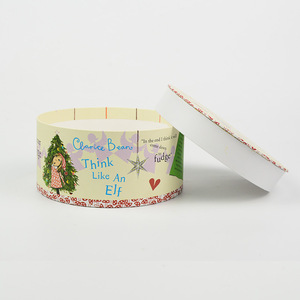 Tùy Chỉnh Sinh Học Phân Hủy Quà Tặng Gói Giấy Jar Với Dập Cho Giáng Sinh Tổ Chức Sự Kiện Hộp Quà Tặng Kẹo Sô Cô La Cạnh Phẳng Thiết Kế Miệng - Product Image 4