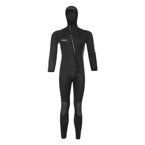Roupa de Mergulho Personalizada Barata de 5mm à Prova de Vento com Zíper Frontal para Surf e Mergulho com Capuz em Neoprene - Product Image 4