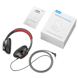 Casque filaire 3,5 mm pour enfants et adolescentes, avec coussinets d'oreille souples et respirants, réduction du bruit, livraison rapide, vente en gros - Product Image 6