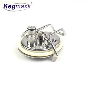 Kegmaxs Carbonating غطاء البرميل حنطي كورنيليوس البرميل نمط في المدمج الكرة قفل برميل ضغط صمام تنفيس غطاء 304SS - Product Image 5