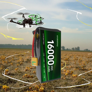 Pulverizador agrícola do estoque maciço Tattu com 22000mah-6S a 16000mah-22.2V 44.4V 25C 14S da bateria do íon do lítio - Product Image 6