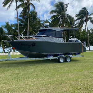 Phúc âm biển Vua 790 profisher 7.5m mới phía ngoài động cơ sang trọng V thân tàu Hàn cabin nhôm thuyền đánh cá - Product Image 1