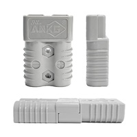 Conector de Batería para Fregadora de Pisos, 175A, 2 Polos, Contacto Plateado para Cable de Carga, Repuestos y Servicio