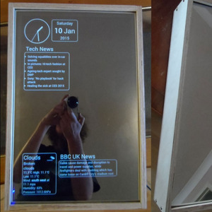 2-cách Acrylic Tấm Gương xem qua với một chiều sự riêng tư thực hiện bền <span class=keywords><strong>PMMA</strong></span> PS PC vật liệu tùy chỉnh cắt dịch vụ có sẵn - Product Image 3