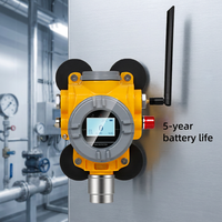 Monitor de Concentración de Gas Magnético Inalámbrico con Batería para Sitios con Gases Inflamables, Alarma de Fuga de Gas LoRa NB 4G
