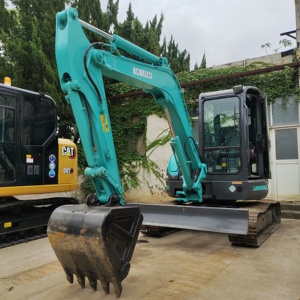 Excavadora hidráulica Kobelco SK55SR de alta calidad y bajo precio BCakhoe, maquinaria de construcción de carreteras Original japonesa, motor Yanmar - Product Image 3