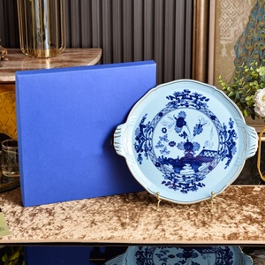 Plato Redondo de Porcelana Estilo Italiano de 35 cm, Vajilla en Caja de Regalo, Venta Caliente - Product Image 2