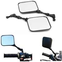 Rétroviseurs de moto noirs durables et portables, réglage pour tous les angles pour Suzuki DR 200 250 DR350 DRZ 400 650 DR650