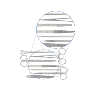 Kit de tamaño de bolsillo para disección veterinaria, utilizado para operaciones o cirugías graves - Product Image 4