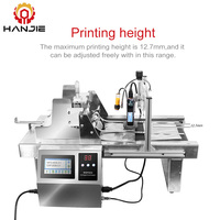 Máquina de Paginación Automática CF25, Impresora de Inyección de Tinta TIJ, Nueva con 1 Año de Garantía para Codificación de Bolsas, Cajas de Cartón, Tipo de Escritorio Pequeño, Fácil de Operar