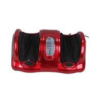 Masseur électrique portable pour les pieds et les jambes à usage domestique, compression d'air, pétrissage, vibration, rouleau chauffant, machine de massage des jambes