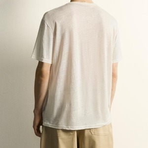 Camiseta de Hombre <span class=keywords><strong>HY</strong></span>, 220 g, Algodón Jersey, Corte Regular, Manga Corta, Cuello Redondo, Color Sólido, Transpirable, Secado Rápido, Informal - Product Image 2