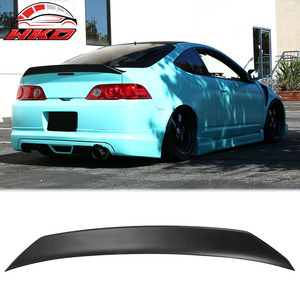 Convient pour Acura RSX 2002-2006, style Ikon, spoiler de coffre de type bec de canard, noir mat - Product Image 1