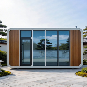 Modelos Innovadores: Casa Prefabricada Aislada e Impermeable <span class=keywords><strong>de</strong></span> 20 pies, Tipo Cabaña Apple, Casa Móvil Pequeña Personalizada - Product Image 1