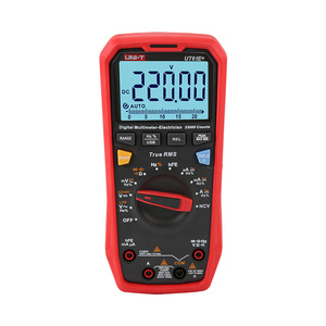 Multímetro Digital Analógico Industrial Profesional UNI-T UT61E+ de 22000 Lecturas, 1000V/20A, Probador Eléctrico ABS para Amperímetro - Product Image 1