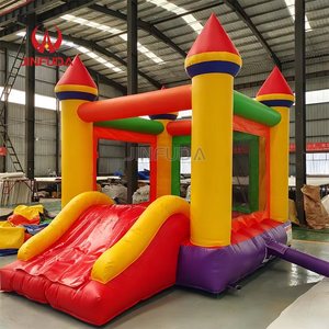 Castillo Inflable <span class=keywords><strong>con</strong></span> Tobogán de PVC de 0.48mm y 0.55mm, 3m*4m, 4m*5m, Juego Inflable para Niños, <span class=keywords><strong>Alquiler</strong></span> de PulaPula - Product Image 4