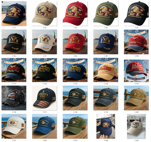 U.S. 250. Jahrestag Patriotische Baseballkappe Vintage Washed Eagle Bestickte 1776 2026 Verstellbare Snapback-Mütze für die 4. Juli Parade - Product Image 5