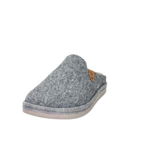 Pantuflas de invierno para hombre Salvi, color gris, 47L-000, zapatos de interior de fieltro - Product Image 2