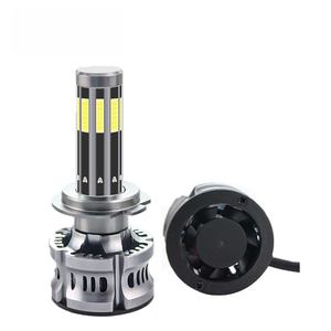 ไฟหน้ารถ LED 8ด้าน6ด้านหลอดไฟหน้า LED COB 10000LM 80W H4 H7 9005 H13 9006 H11อุปกรณ์สากล - Product Image 2