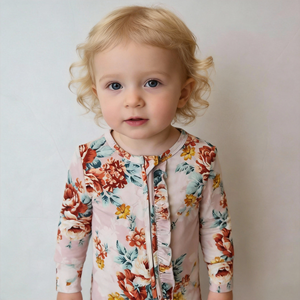 छोटे वर्ग के निर्माता कस्टम बुटीक बच्चे के कपड़े मुद्रित हुए जिपर पाजामास के कपड़े मुद्रित - Product Image 1