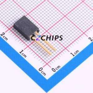 SSQ-102-03-G-S Pin Socket Through hole Component (THT),P=2.54mm Connector 2.54mm Through Hole Single Row 2P - Product Image 2
