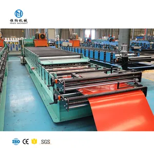 Full Automatic Double Layer Roof Roll Forming Machine Ibr Step Tile Sheet Making Roll Forming Machine