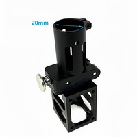 Bras de pliage rapide détachable en alliage d'aluminium usiné CNC personnalisé BOSS pour drone, tube en carbone 20MM, DIY multirotor 4/6/8 axes