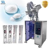 High Speed Vertical Back Seal Serrated Cut Powder Sugar Stick Granule 1-10g Packing Machine Labor Saving Precise Measurement