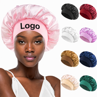 Bonnet de Nuit en Satin Personnalisé – Vente en Gros, Haute Qualité, pour Dormir, en Soie et Satin, Design Exclusif