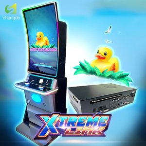 มีสินค้าในสต็อก จอสัมผัสแนวตั้งขนาด 43 นิ้ว เครื่องเล่นเกมหยอดเหรียญแบบ Nudge Game Reel Skill Game 6 เกม พร้อมเกมบอร์ด Panda Link II - Product Image 2