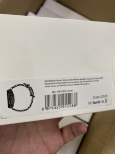 DF H26ULTRA smart <b>watch</b> square <b>rectangular</b> color as appointed list - Product Image 3