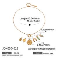 Vente en gros de pendentifs breloques tendance en acier inoxydable, DIY, en forme de cœur, perle, MAMA, en U, chaîne serpent, breloques émail mignonnes pour la fabrication de bijoux