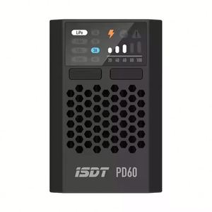 เครื่องชาร์จแบตเตอรี่สมดุลแบบ PD60 60W อินพุต Type-C สำหรับ lihv Life nimh/cd แบตเตอรี่สำหรับรถ RC - Product Image 3