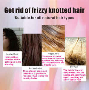 Spray Desenredante para el Cabello con Brillo Sedoso, Control del Frizz, Nutritivo, con Aroma a Aceite de Argán y Coco, Productos para Peinar el Cabello, Marca Privada OEM - Product Image 6