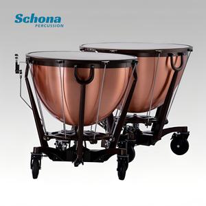<span class=keywords><strong>Timbales</strong></span> de Marcha de 20-32 Pulgadas, <span class=keywords><strong>Timbales</strong></span> de Cobre con Pedal Hidráulico, Ruedas Grandes y Soporte de Aluminio - Product Image 2