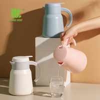 Unique Group 800ml Cafetière thermique en acier inoxydable Grande bouilloire isolée sous vide avec design de logo Machine à café prête à l'emploi