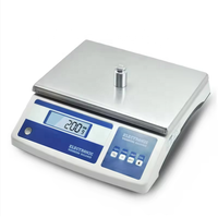 Balance de laboratoire haute précision 0,1g jusqu'à 31kg de capacité, en acier, mesure rapide et stable en 2 secondes