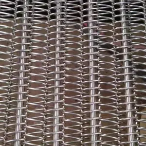 304 stainless steel wire mesh chain conveyor belt mechanical equipment, conveyor chain, kelp cleaning and drying metal mesh belt