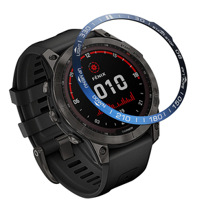 Estuche Protector para Reloj Garmin <span class=keywords><strong>Fenix</strong></span> 7X, Bisel de Metal, Marco Decorativo, Cubierta para Garmin <span class=keywords><strong>Fenix</strong></span> 7X, Protección Antirrayaduras - Product Image 4