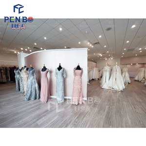 Haut de gamme femmes robe mariée Boutique Design rendu 3D dessin mariage magasin boutique idées de conception pour les vêtements - Product Image 3